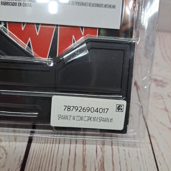 Spawn & Anti-Spawn 3" Action Figures With Comic Book McFarlane Toys - Picture 5 of 6